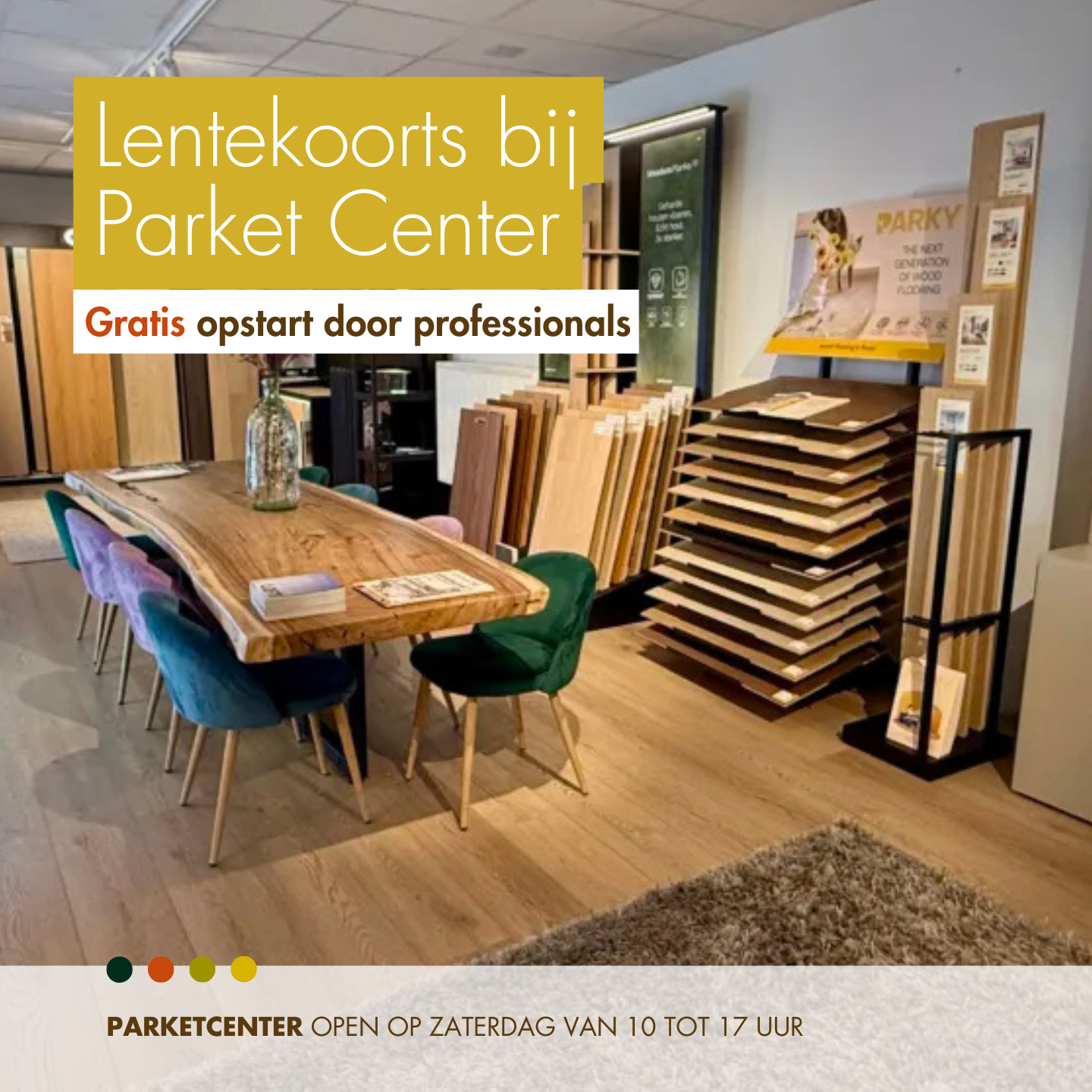 Lentekoorts bij ParketCenter
